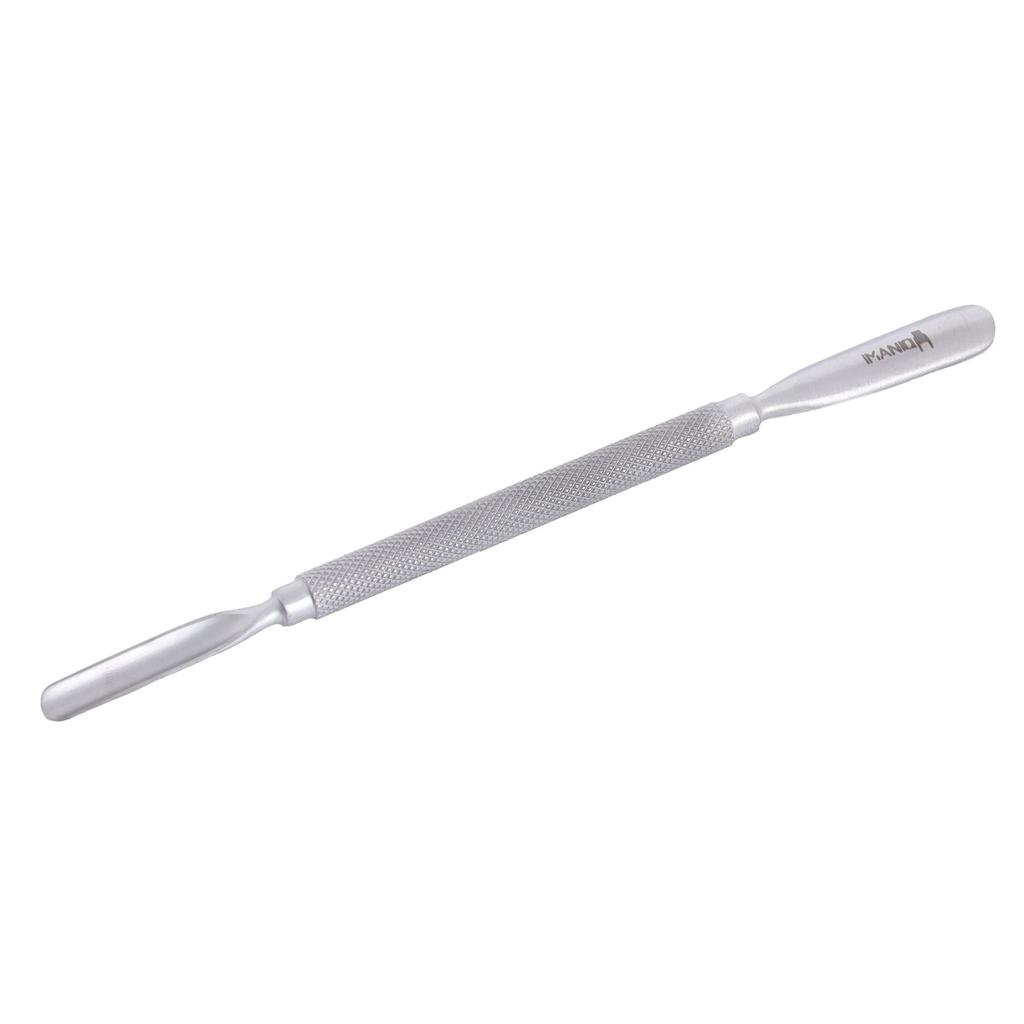 Double-sided Cuticle Pusher Chisel Sharp for Cuticle Styling Manicure Pedicure Salon Spa Stainless Steel Silver