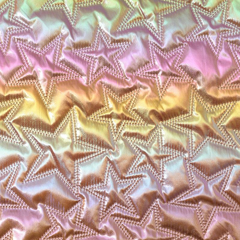 20/50/100см*145см Ткань подкладка из хлопка с ультразвуковой эмбоссировкой «Волшебный цвет», стеганая ткань из ПУ кожи для шитья своими руками, багажная сумка