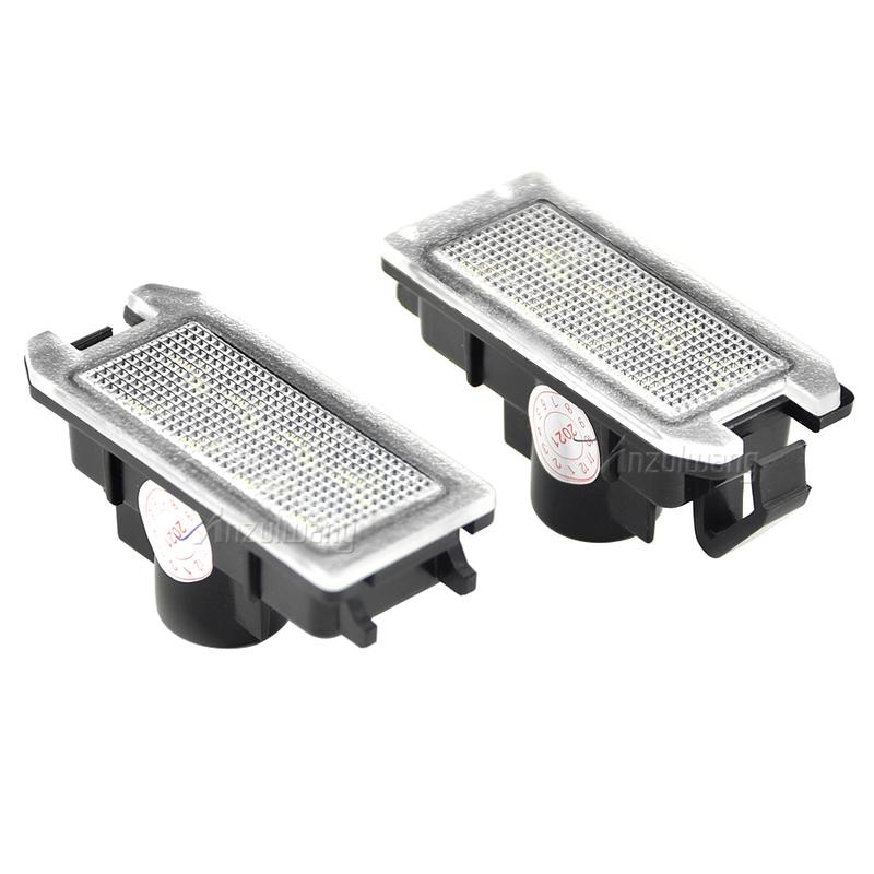 2 светодиодных фонаря Canbus для номерного знака для 14-20 Jeep Grand Cherokee WK2 14-17 Compass Patriot 2015-2017 Dodge Viper 13-17