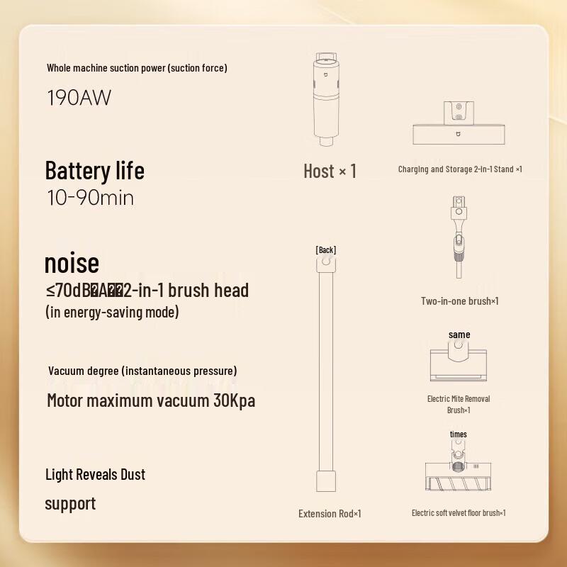 Беспроводной пылесос Xiaomi Mi Home 3