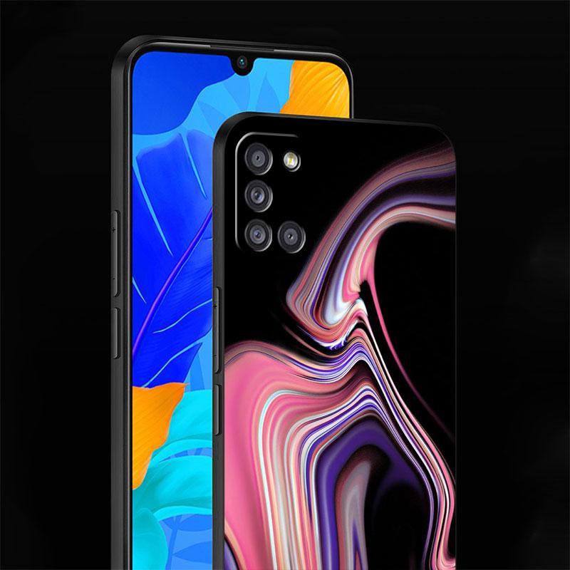 Силиконовый чехол из ТПУ для Samsung Galaxy A51 4g A11 A12 A21s A13 A22 A52 5g A72 A71 A32 A42 A41, модные красочные мраморные чехлы