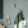 Настенные крючки Umbra BUDDY Серо-пастельные 3 шт. АБС-пластик Грузоподъемность 2 кг