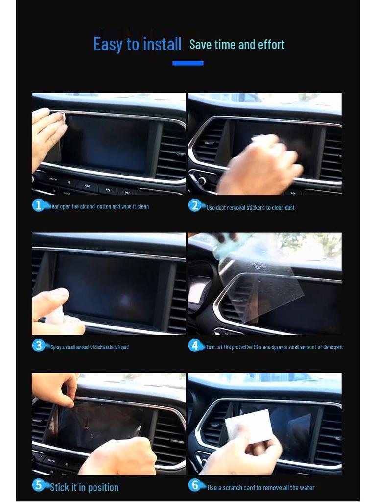 2024 Ford Ranger Wildtrak Center Console Tempered Glass Protector