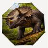 1PC Triceratops jungle Umbrella-8-Rib Reinforced Portable Folding Travel Suitable for All Seasons Outdoor Daily Use  -J0324