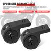 Motorbike Headlight Holder Support Adjustable 25mm-32mm Car work light Holder Motorcycle Headlight Spotlight Mount Bracket
