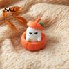 Ghost Style Decor Halloween Ornament, 3D Printed Pumpkin Design Figure, Figure Mini Desktop Decoration for Scented Candles