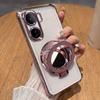 Чехол-подставка с магнитом и блестками-зеркалом для POCO X7 F7 PRO Для Xiaomi POCO X7 F7 X6 F6 M6 Pro 4G Покрытие Ударопрочный Мягкая задняя крышка