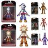 Фигурки FNAF Sundrop SUN & MOON Джокер Фредди Бонни Фокси Чика Медведь Фазбер Фигурка Действия Подвижная Фигурка Куклы Игрушки