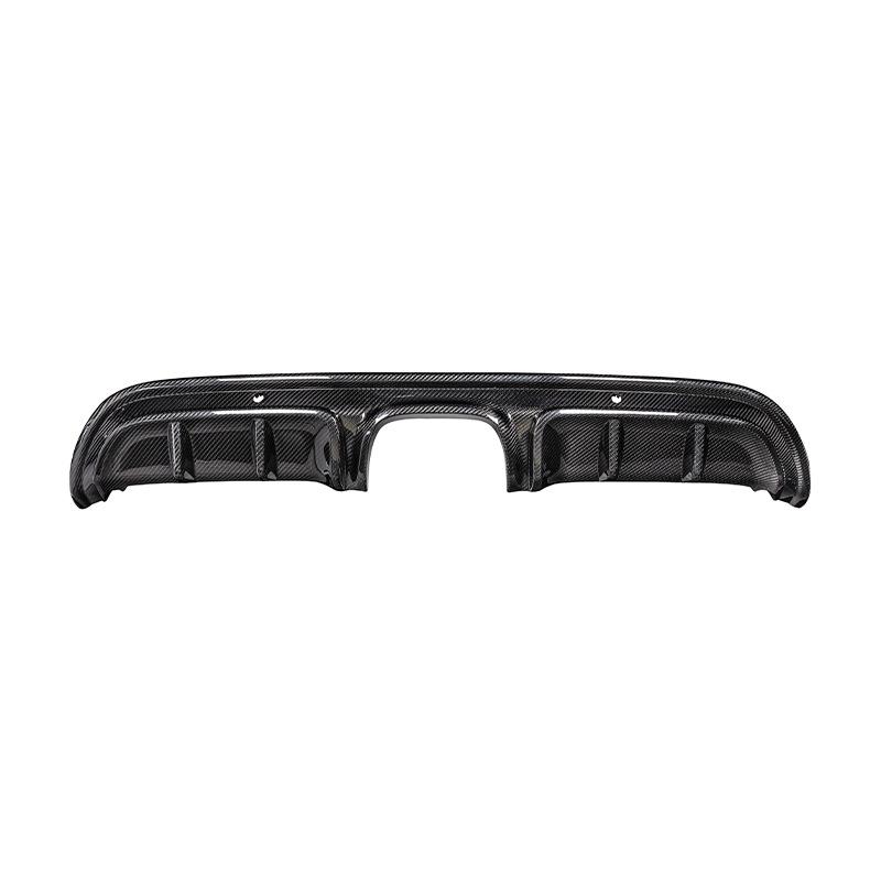 Rear Diffuser Replacement & Installation for Porsche 718 (2017-2025) with Carbon Fiber GTS Trim