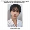 ATEEZ 12-й мини-альбом Golden Hour Part3 MakeStar Последнее фан-автограф мероприятие Фотокарточка