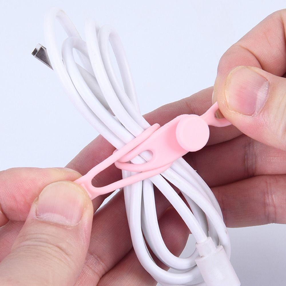 Phone Cable Wire Reusable Cable Ties Cable Fixing Straps Bundling Organizer Cord Organizer Straps