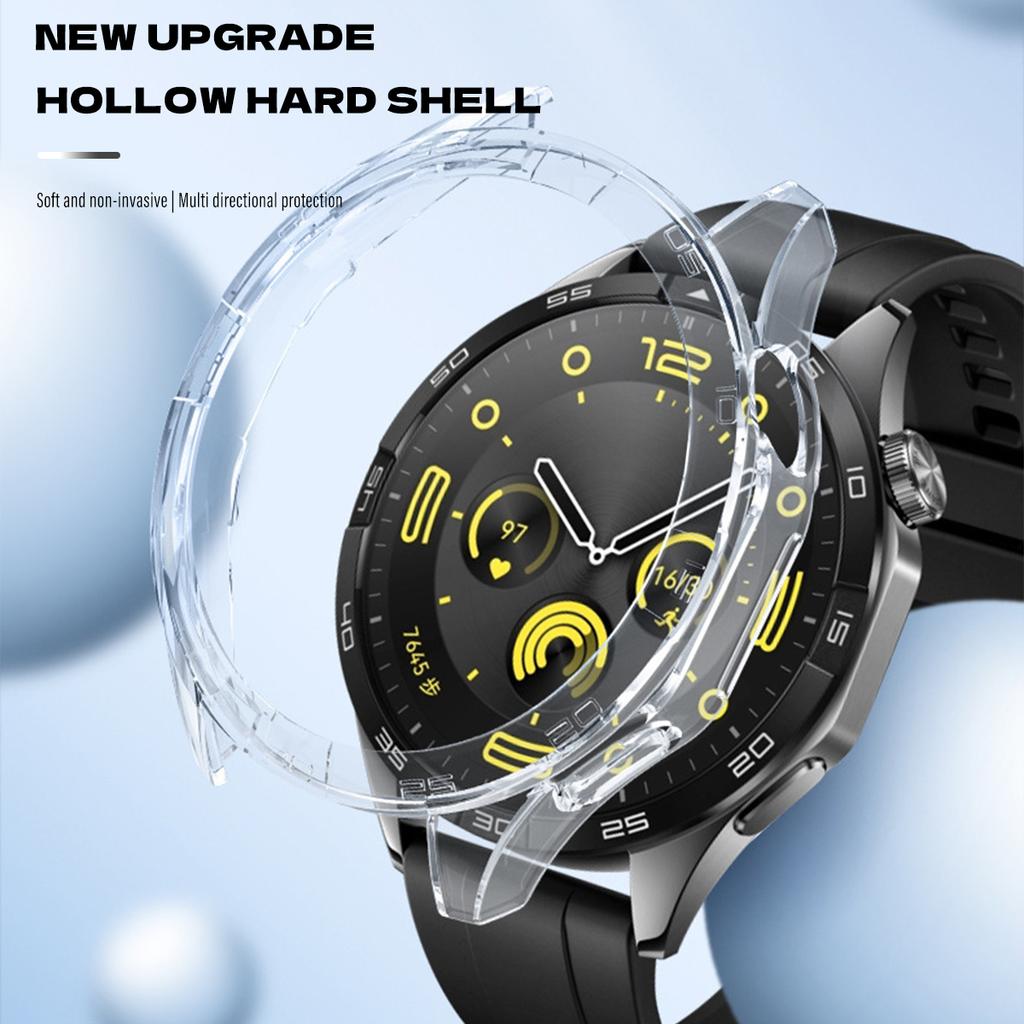 Чехол для Huawei Watch GT 4 46 мм Защитный чехол Жесткий бампер из поликарбоната для мужских женских аксессуаров GT4 (без защитного стекла)