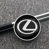 2026 Hot Interior Stickers 4Pc 56/60mm Car Wheel Center Hub Caps Cover Decor Sticker Auto Accessories For Lexus CT200H ES250 ES3