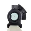 1 Set Red Dot Sight with 2 MOA and 9 Brightness Settings Shockproof Aluminum Body Coated Lens Reflex Sight with 20mm Rail