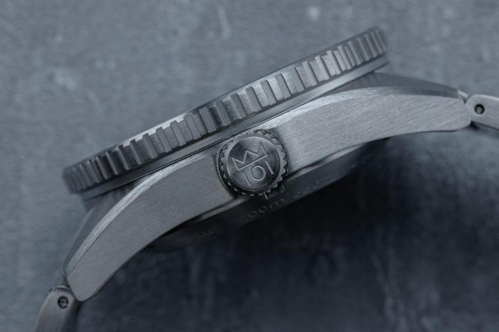 Hyakuichi 20 ATM Водонепроницаемые Дайверские Дизайн без глубоководного погружения с оранжевыми индексами [HYAKUICHI 101] МОДЕЛЬ.19 Часы, Механические, Дата,