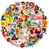 50 Stickers Baseball Softball Sports Stickers Diy Can Be Repeatedly Pasted Waterproof Gu Card Sticker