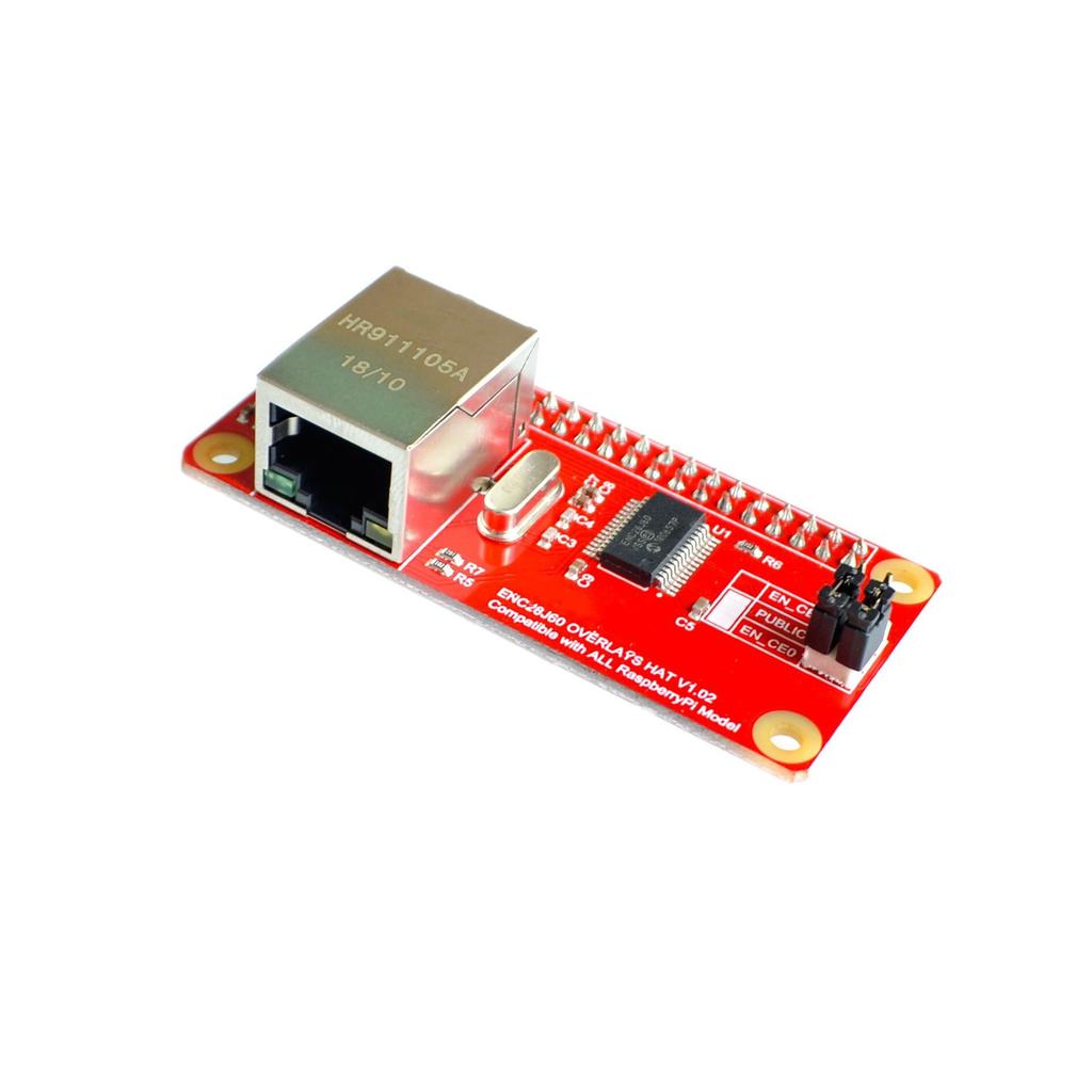 Модуль сетевого адаптера ENC28J60 для для Raspberry Pi Zero