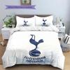 Tottenham Hotspur Pattern Bedding Quilt Set  Home Decoration  Gift (1 * duvet cover + 2 * pillowcase  without core)
