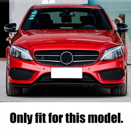 Белая Заглушка Крюка Буксировки Переднего Бампера Для Mercedes Benz C300 C400 W205 2015-2018