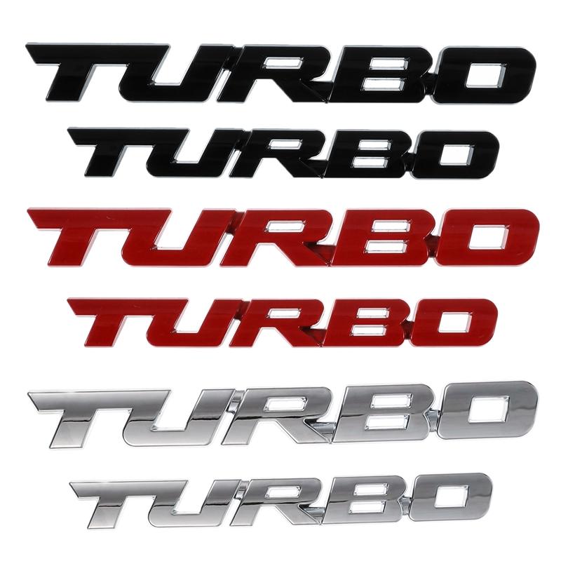 3D Alloy Metal Letter Turbo Car Motorcycle Emblem Badge Sticker Decal for SEAT Ibiza Leon Toledo Arosa Arona Alhambra Exeo Super SH1