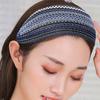 Летняя сетчатая повязка на голову с широким краем для умывания лица, аксессуары для волос в корейском стиле, обруч для волос, женская резинка для волос