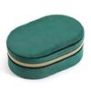 Jewelry Compartments Mini Box with Multiple Velvet Travel Solid Color Jewelry Holder Box