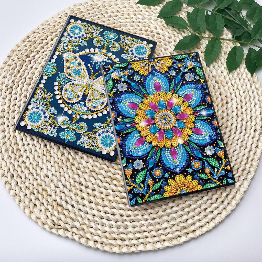 DIY Diamond Painting Business Notebook – Creative Dot Drill Writing Book for Kids