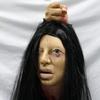 Halloween Haunted House Scene Decor Latex Filled Head Prop For Party And Bar Setup