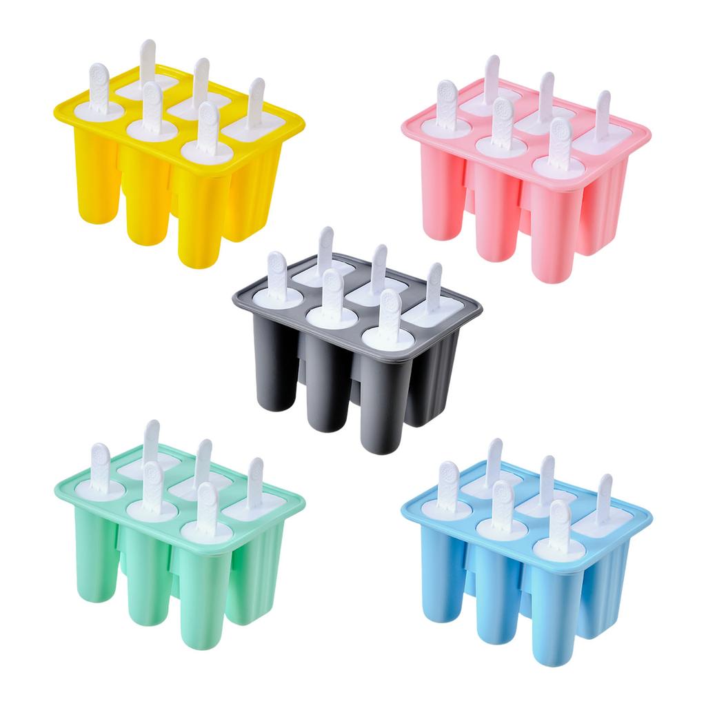Silicone Popsicles Maker With Detachable Stick Creative Easy Releases Ice Lolly Mould for Family Gatherings and Parties