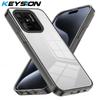 KEYSION Прозрачный чехол для Redmi 10C 10A 9C Мягкий ТПУ+ПК Нескользящий HD Прозрачный Противоударный Чехол для Телефона для Xiaomi Redmi 9C 10A 10C