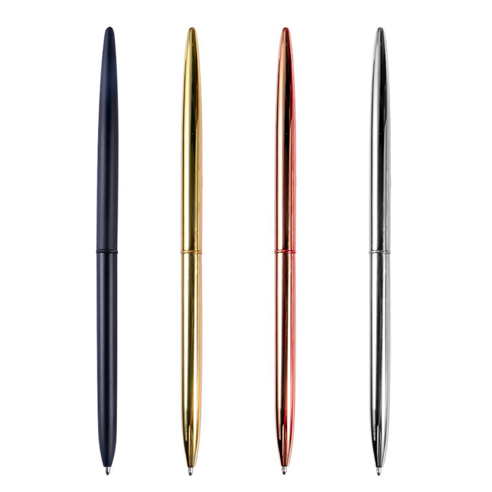 Metal Office 1.0 Mm Stationery School Writing Ballpoint Pens