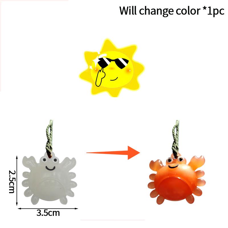 Color Changing Roast Duck Chicken Fish Squid Pork Funny Bag Hanging Pendant Car Swing Duck Car Rearview Mirror Pendant Gift