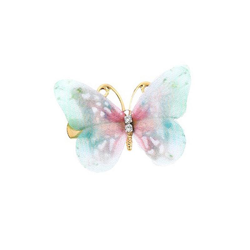 Красочные заколки-бабочки, заколки для волос для девочек, женские милые украшения для волос, радужные головные уборы, модные аксессуары для волос