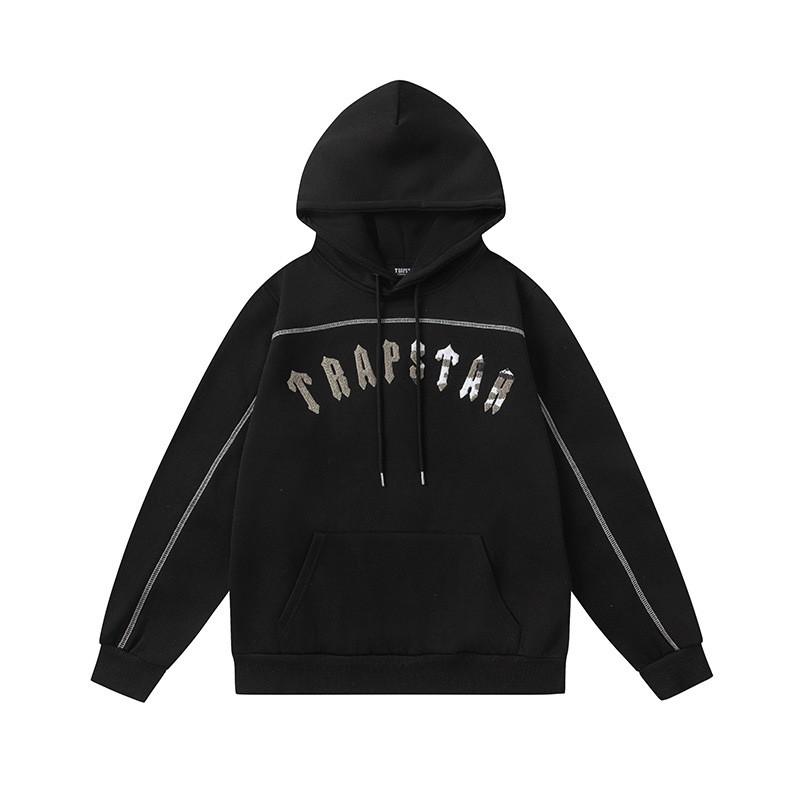 Unisex Streetwear Hooded Sweatshirt Jogger Set Cotton Fleece Lined Winter Outfit Teens