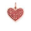 Pink Heart Pendant Lbpe0022-540-10