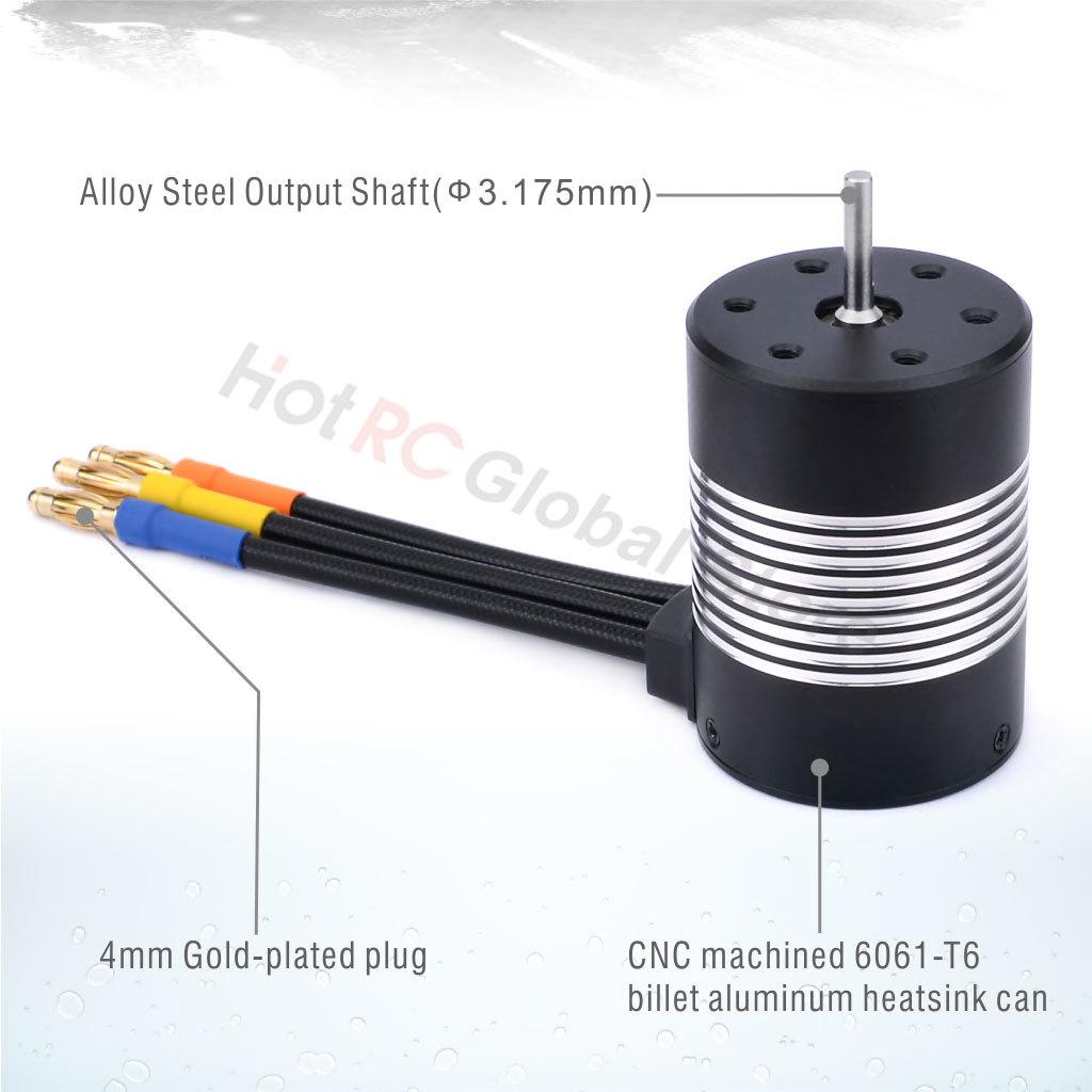 Surpass Hobby 3650 2300KV 3100KV 3900KV 4300KV 5200KV 7700KV Waterproof Brushless Motor for 1/10 RC Racing Car Drift Car Parts