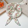 Summer Retro Triangle Headscarf Korean Polka Dot Scarf Kawaii Triangle Scarf Spring Shawl Women's Scarf White Handkerchief NEW