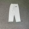 Mertra Streetwear Co-Edition Heavyweight Embroidered Patchwork Sweatpants Fleece Lined Straight Leg Pants Unisex