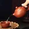 Исинский фиолетовый глиняный чайник - Чжу глиняный чайник для заваривания чая, набор для чая Гунфу, 170 мл, 250 мл, 400 мл, чайник Си Ши для домашнего использования