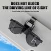 Glasses Holder Magnetic Car Sun Visor Glasses Case Organizer Storage Box Holder Visor Sunshade Car Holder for Sunglasses