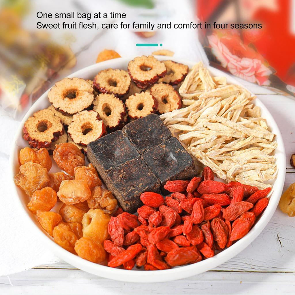 Black Sugar Ginger Jujube Tea Chinese Traditional Longan Wolfberry Healthy Tea for Dysmenorrhea