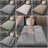 Durable Anti-slip Bath Mat Soft Washable Bathroom Floor Mat Household Water Absorption Carpets Bathroom Decor