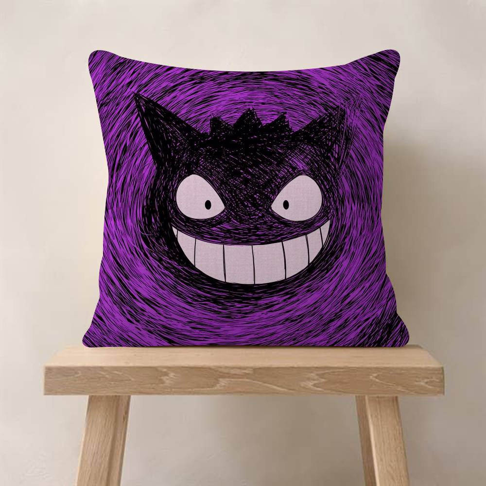 Pillowcases Home Bedding Decorative Pillow Cover Wedding Super Soft Pillow Case Cartoon Anime GGengar cool