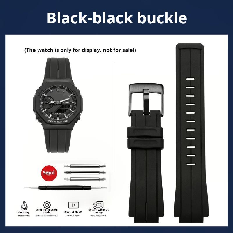 Силиконовый браслет Для Casio G-SHOCK GA-2100 Силиконовый ремешок GA2100 GA2110 GA-B2100 DW5600 GM5600 Модифицированный мужской резиновый ремешок для часов
