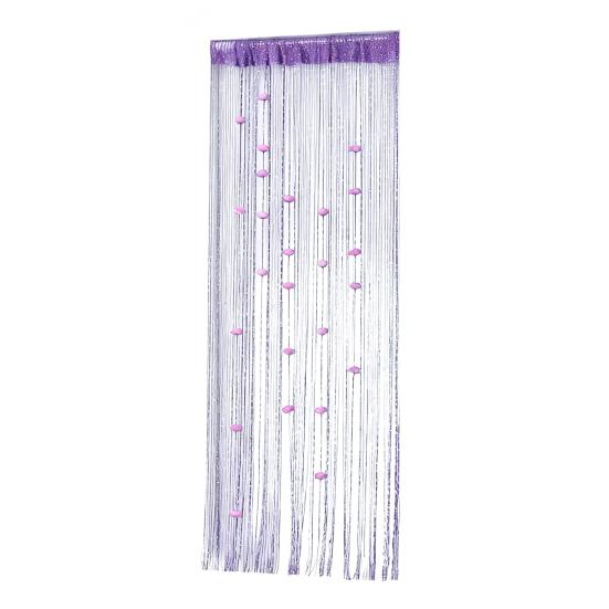 Дверная шторка из нитей, панель для шторной стены, бахрома с кистями, разделитель комнаты, жалюзи с кистями, ширма с розами