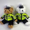 1pc 25CM Lovely Police Bear Peluche Toys Cute Curly Teddy Bear Dolls Wearing Police Uniforms for Children Kids Birthday Gifts
