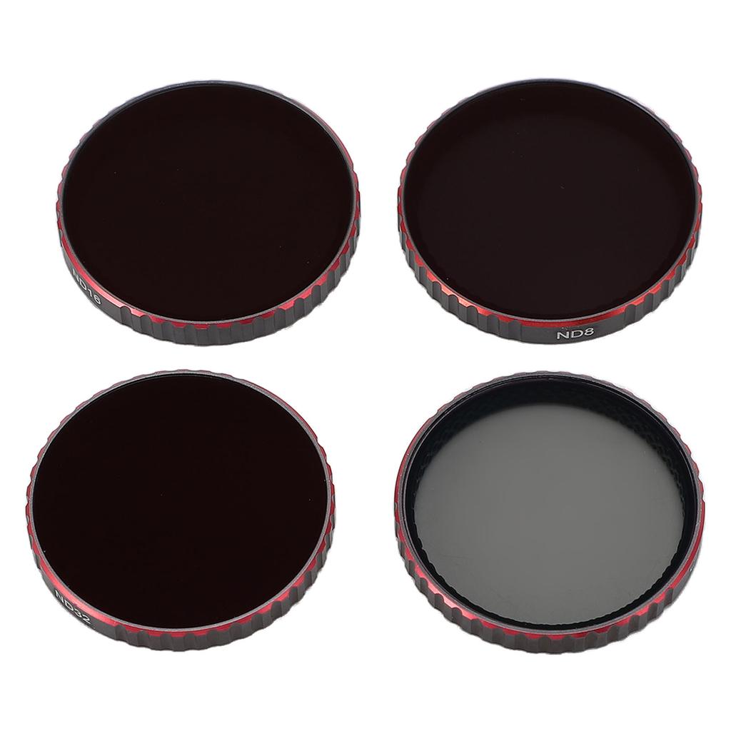 ND CPL Filter Set for Action 5pro ND8 ND16 ND32 CPL Action Camera Polarizer Neutral Density Filters with Storage Box