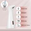 Fully Automatic Liquid Sensing Soap Dispenser 200ML White High Quality Waterproof Hand Sanitizer Sensor Bathroom Smart Dispenser