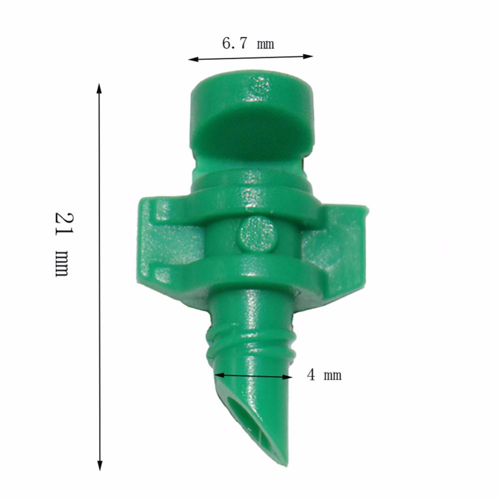 200 шт. Насадка зеленая 180 градусов/красная 360 градусов. Для клонирующей машины гидропонного садового полива систем рефракционного распыления