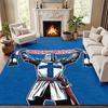 CruzAzul Carpet Door Mat for Living Room or Bedroom Protective Mat Under Chair Office Decoration Christmas Gift Birthday Present